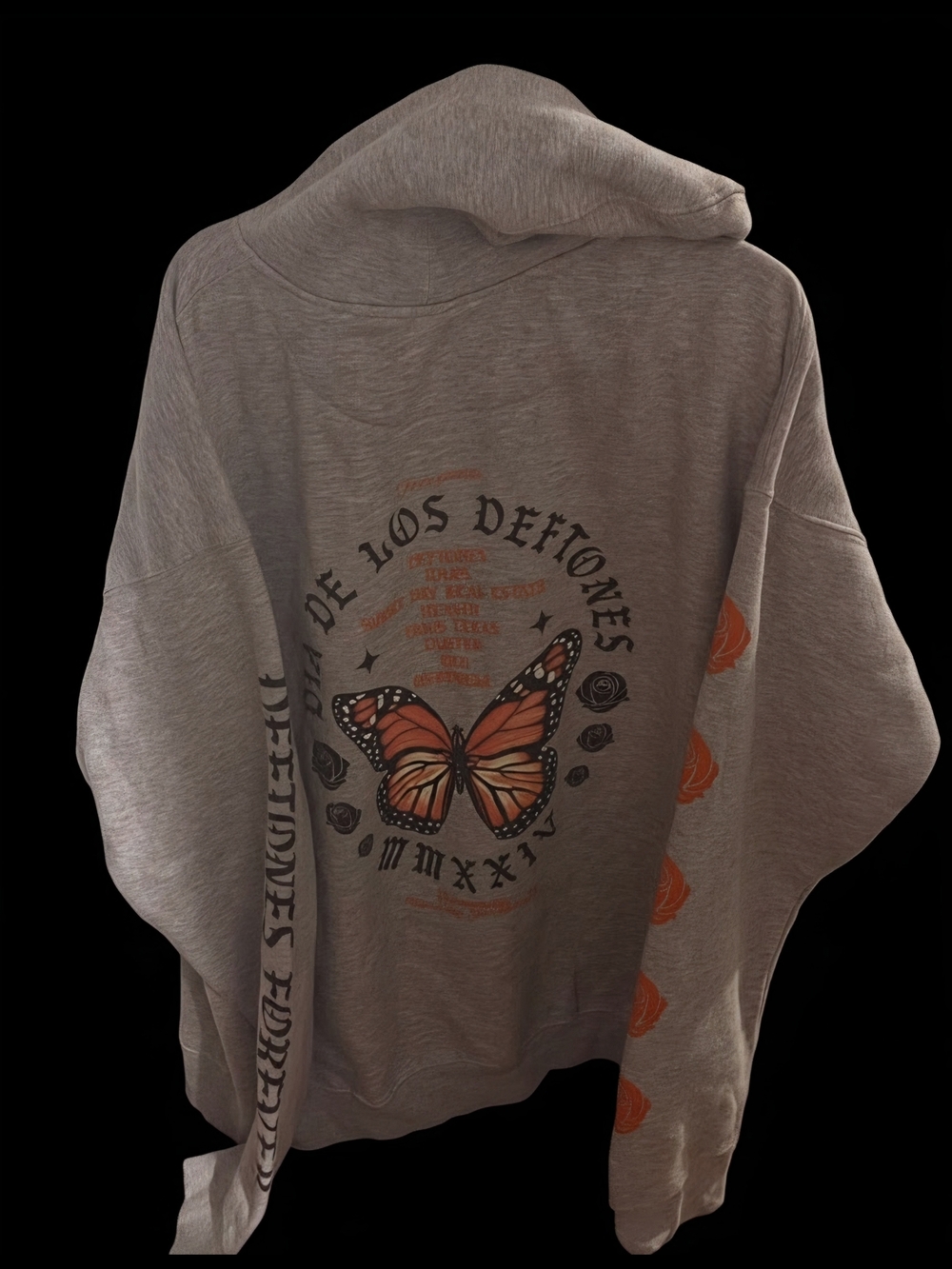Dia De Los Deftones Zip Up Hoodie Size 2X